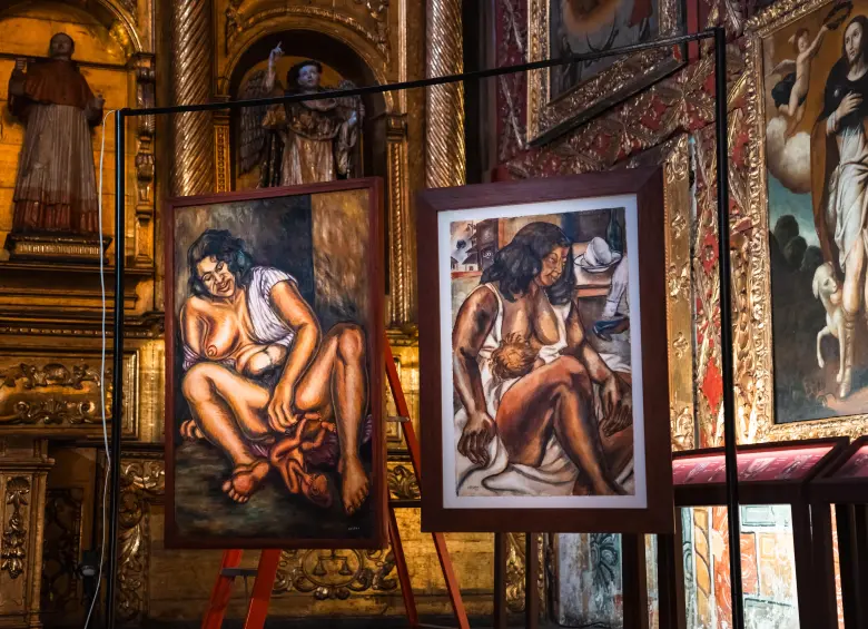 Museo Santa Clara exhibe obra censurada de Débora Arango a 20 años de su muerte