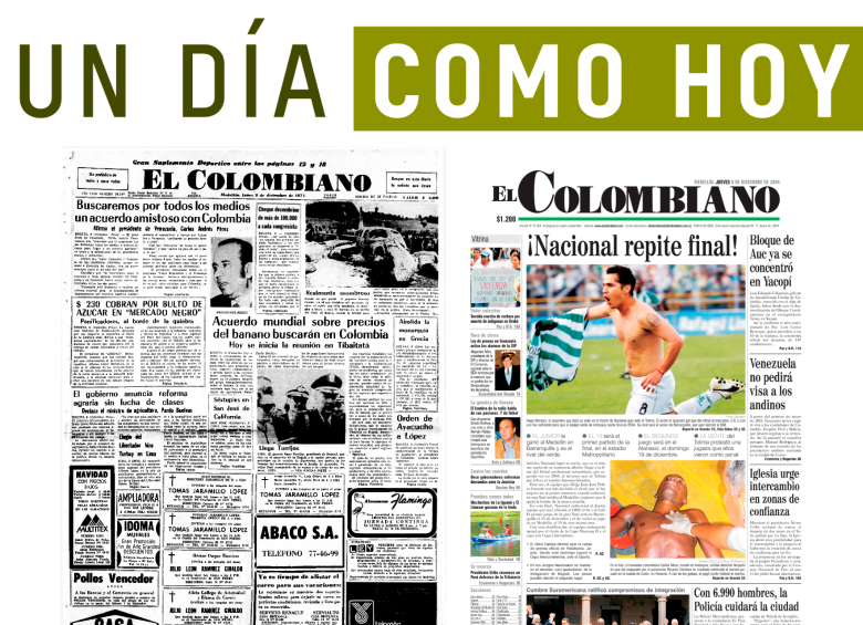 Un día como hoy, 9 de diciembre