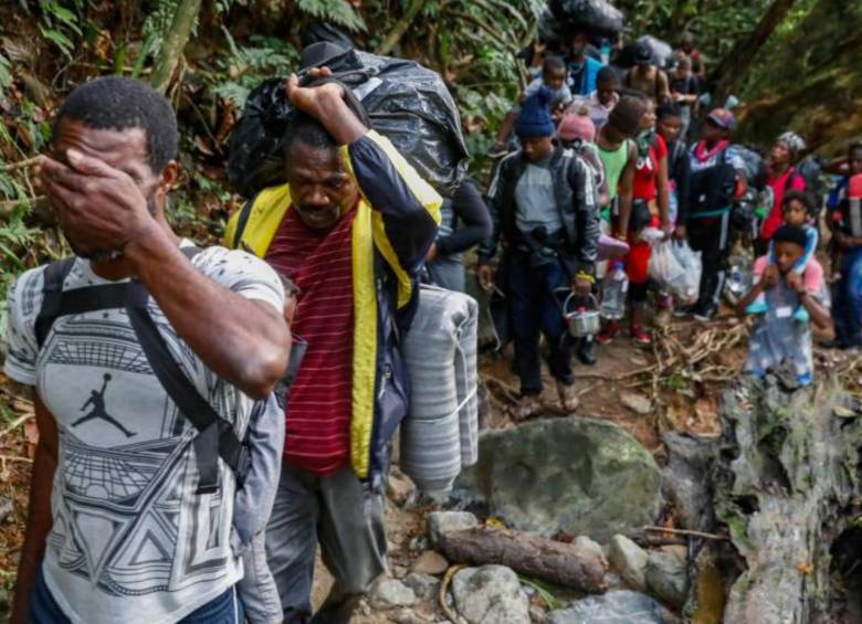 Este año, hasta el 30 de julio, han ingresado caminando a la selva panameña desde Colombia 248.901 migrantes. FOTO: MANUEL SALDARRIAGA
