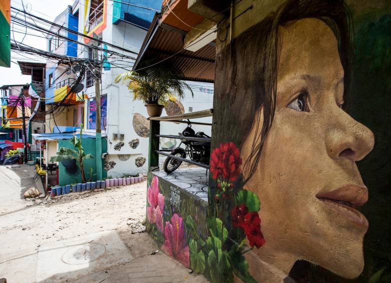 Igual que en la Comuna 13, la Alcaldía quiere atraer turistas a Manrique con murales