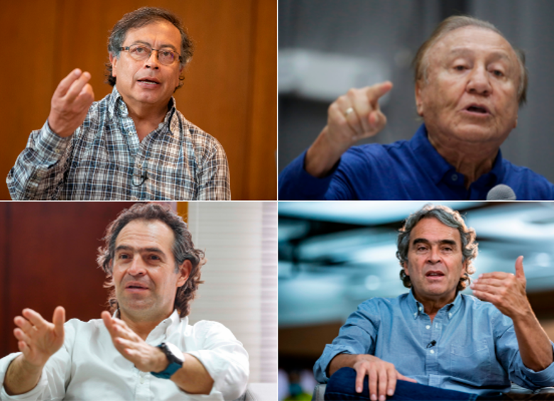 Candidatos a la Presidencia hacen sus últimos movimientos para las elecciones del 29 de mayo. FOTO: El Colombiano
