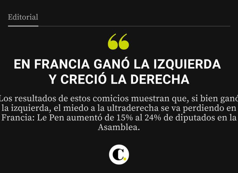 En Francia ganó la izquierda y creció la derecha