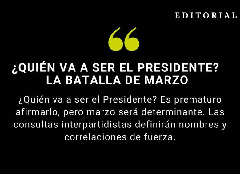 ¿Quién va a ser el presidente? La batalla de marzo