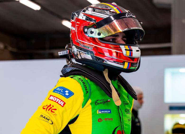 Henry Cubides en las pruebas previas de Spa-Francorchamps. FOTO: Cortesía