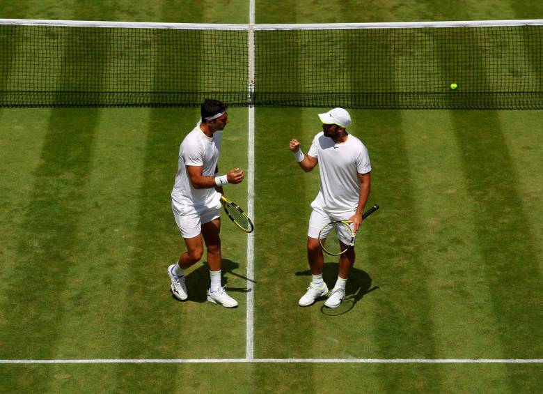 Los tenistas colombianos buscan su tercer título de un Grand Slam, el segundo en Wimbledon. FOTO getty