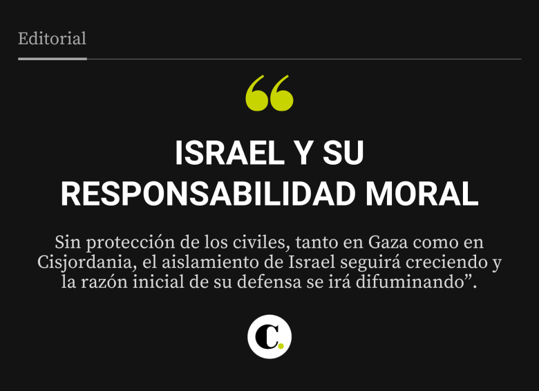 Israel y su responsabilidad moral