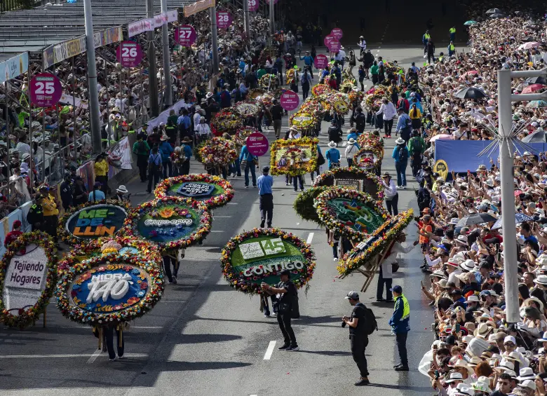 Este año el Desfile de Silleteros se realizará el domingo 9 de agosto. FOTO: Esneyder Gutiérrez Cardona
