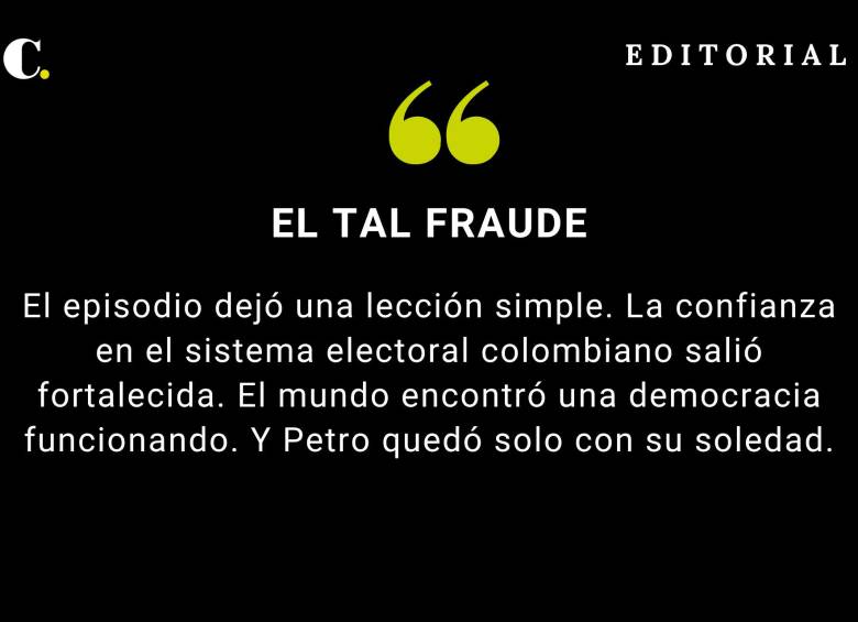 El tal fraude