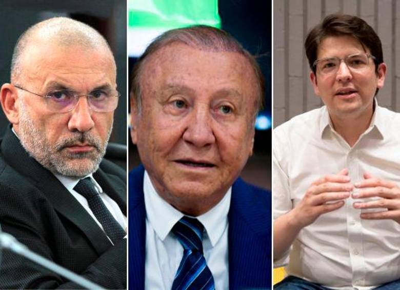 Roy Barreras sería el presidente del Congreso en la primera legislatura, Rodolfo Hernández asumirá como senador independiente y Miguel Uribe Turbay podría liderar la oposición. FOTOS: Colprensa, AFP, Edwin Bustamante