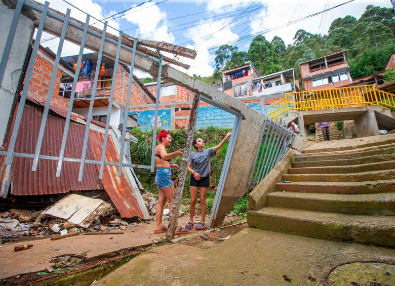 Así se ve hoy el barrio El Pacífico. Varias casas destruidas dejó la creciente súbita de noviembre del año pasado. Sucedió justo dos años y dos meses después de la primera avalancha. FOTO esneyder gutiérrez