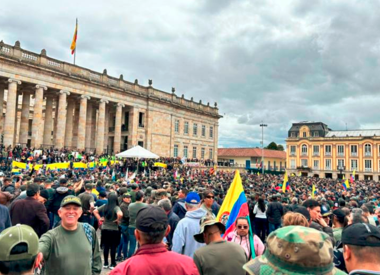 Fuerza Pública recibirá la mesada 14. FOTO: Tomada de Twitter