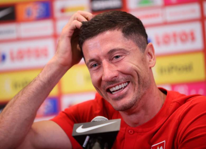 El delantero polaco Robert Lewandowski no continuará en el Bayern Múnich. FOTO EFE 