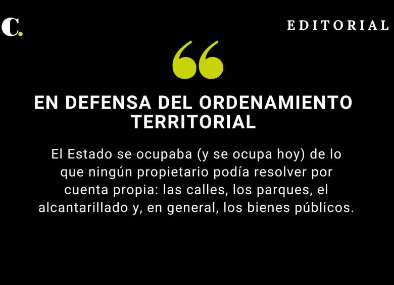 En defensa del ordenamiento territorial