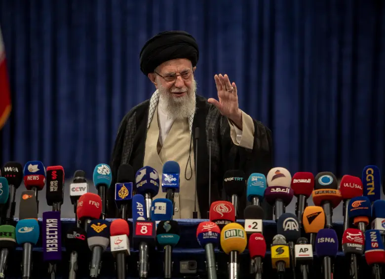 Lider supremo de Irán el ayatolá Alí Jamenei. Foto: GETTY