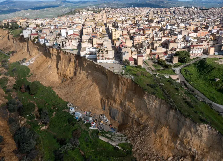 Estas fueron las afectaciones que dejó el ciclón Harry en Sicilia, Italia. FOTO: GETTY