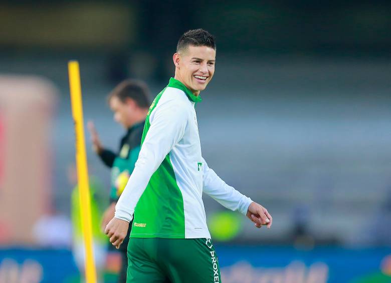 James Rodríguez llega al Atlético Nacional. FOTO: GETTY