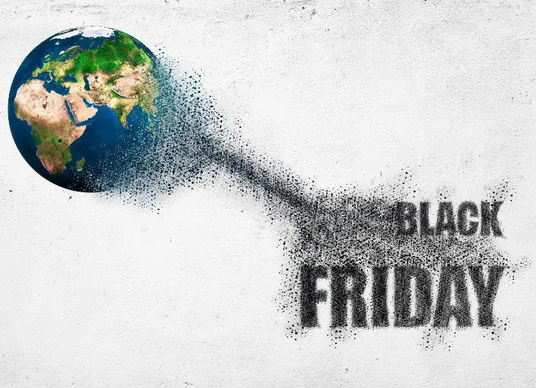 Las compras masivas del Black Friday impulsan un aumento de empaques, transporte y desechos que intensifican la contaminación ambiental en todo el mundo. FOTO Getty