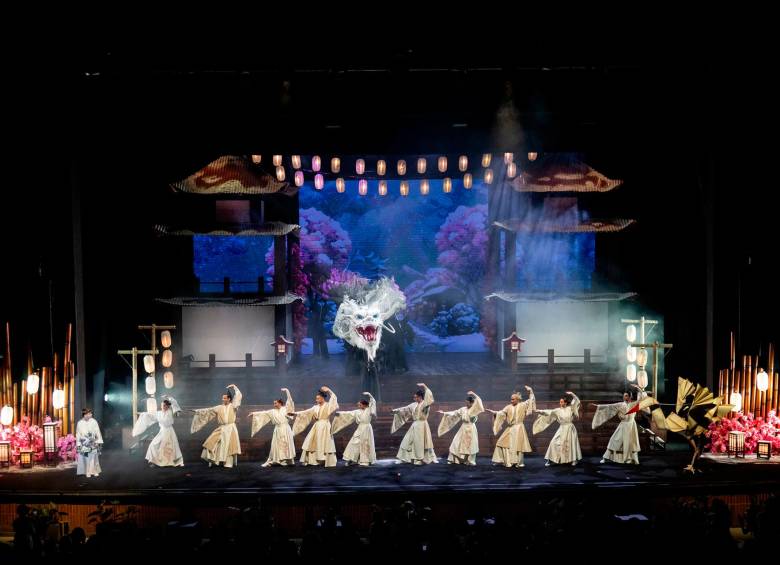 El Show de Rudolph y el secreto del dragón es una producción original, hecha en Medellín. Foto Cortesía