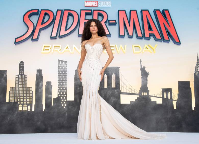 Zendaya en el estreno en el Reino Unido de Spider-Man: Brand New Day en el Odeon Luxe Leicester Square, el miércoles 29 de julio de 2026. Foto: JEFF SPICER / Getty Images via AFP