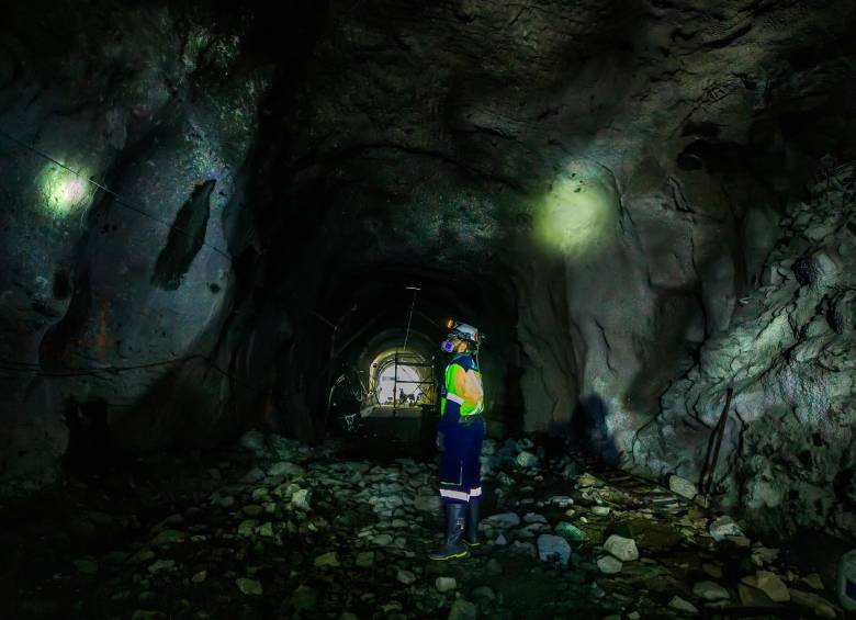 De yacimientos auríferos como los del Nordeste antioqueño y Marmato (Caldas), Aris Mining extrae cada año más de 200.000 onzas Troy de oro. FOTO Camilo Suárez