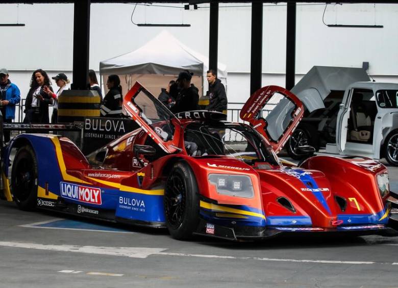 Este es el LR01, el auto de carreras que representará a Colombia en la gran final Latinoamericana de Hot Wheels Legends Tour 2026. FOTO Colprensa