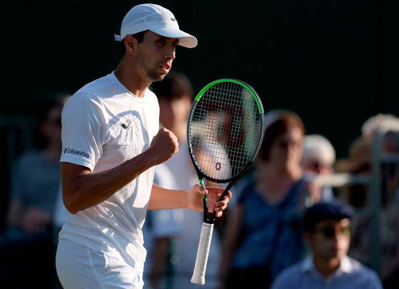 Daniel Galán es el número 84 del ranquin ATP. FOTO AFP