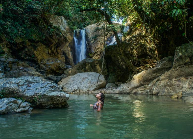 Jacuzzi Natural en la Cascada del Oro. Foto: Club de los Perdidos. 