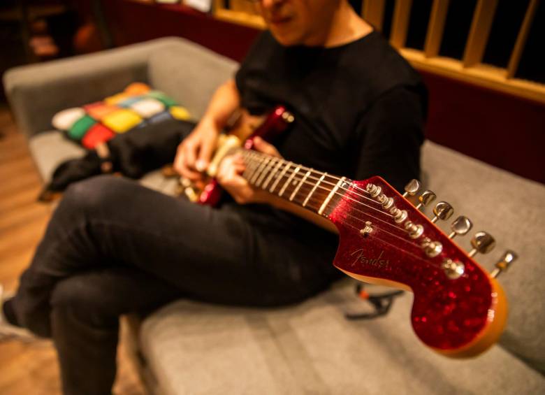 El estudio de Juan Diego Galvis