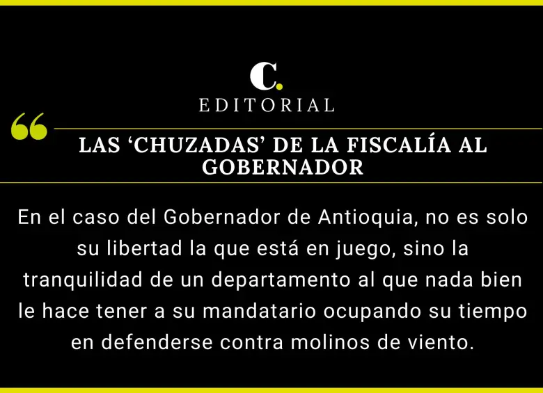 Las ‘chuzadas’ de la Fiscalía al gobernador