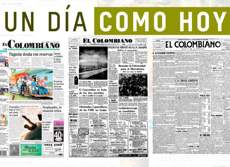 Un día como hoy 29 de noviembre