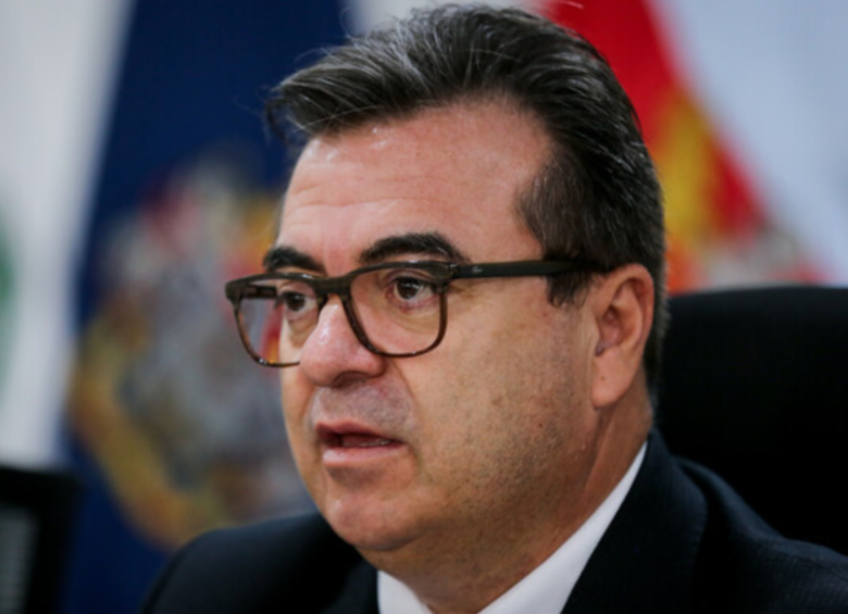 El director de la UNGRD, Olmedo López, se refirió a las polémicas contrataciones. FOTO: COLPRENSA