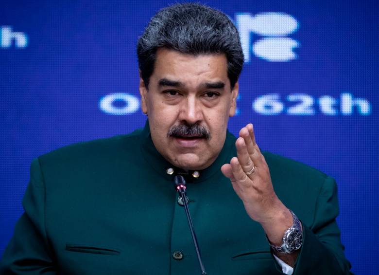 Desde el Congreso de Colombia surgieron voces contra la designación de Nicolás Maduro como garante del proceso de paz con el ELN. FOTO: EFE