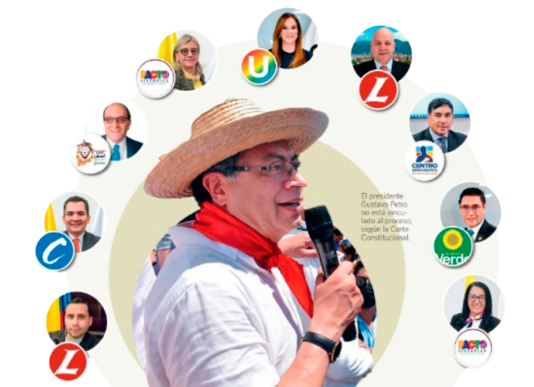 La ponencia de los magistrados Prada y Ortiz ahora enfrenta un reto mayúsculo: lograr la aprobación de la mayoría del CNE para materializar las sanciones, lo que representaría un golpe para el presidente Gustavo Petro. FOTO: COLPRENSA/CORTESÍA