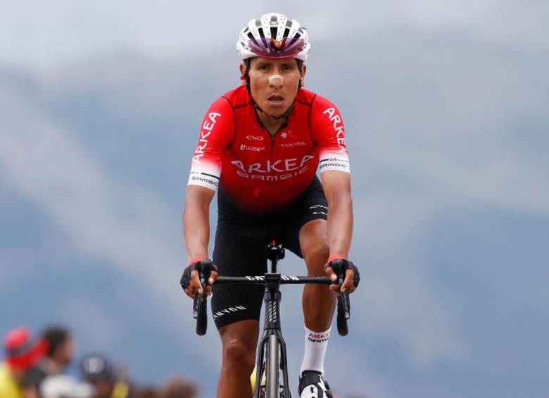 Nairo Quintana, uno de los grandes ciclistas en la historia de Colombia. FOTO: EFE