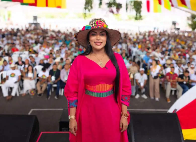 La senadora del Pacto Histórico, Marta Peralta, es investigada por presuntamente tener vínculos con el escándalo de corrupción en la UNGRD. FOTO: Redes sociales @marthaperaltae