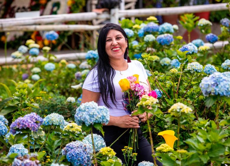 Nidia Pulido es la embajadora del colectivo en Antioquia. Se encarga de reunir emprendedoras de la región y generar red de apoyo. FOTO: Camilo Suárez