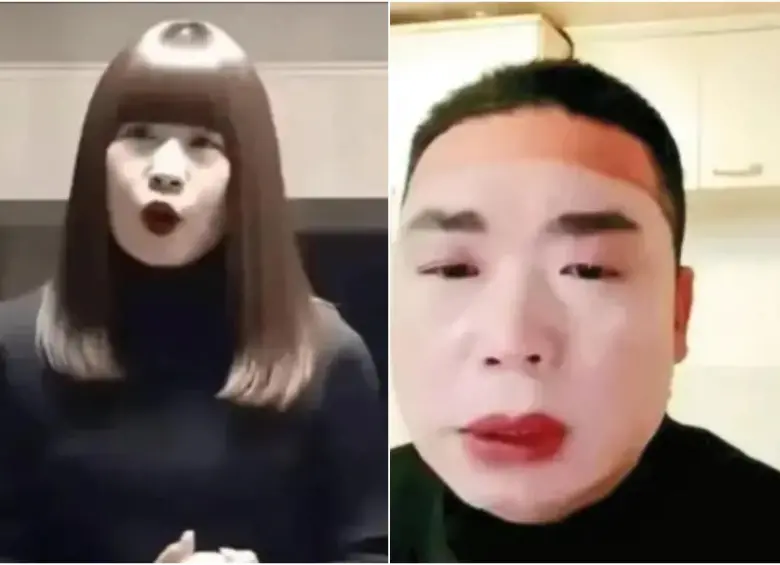 El caso de la ‘Hermana o Sister Hong’ le ha dado la vuelta al mundo y se conocieron varios detalles sobre como era su transformación en mujer. Hasta tenía un modulador de voz. FOTO: Redes sociales 