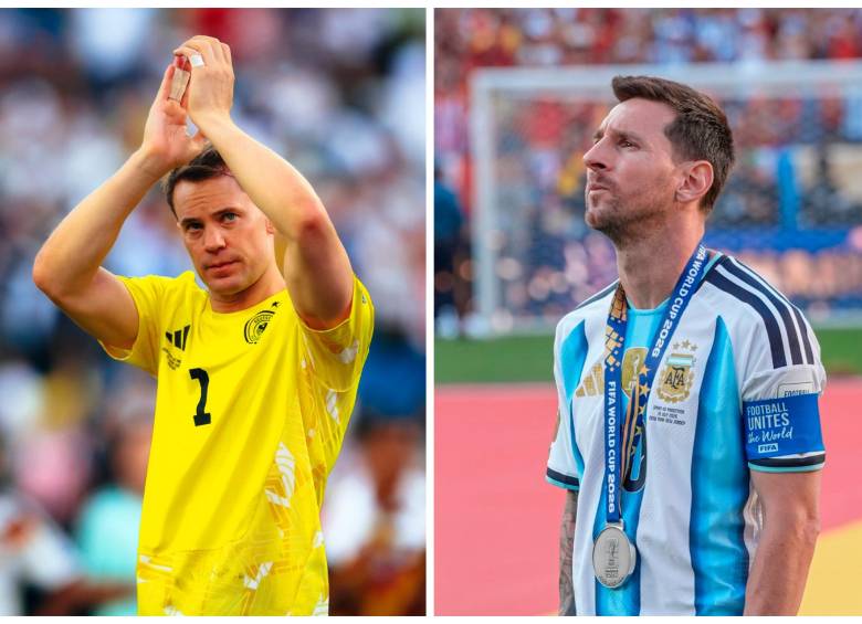 Manuel Neuer y Lionel Messi son dos figuras que ganaron el Mundial y que se retiran de su selección. FOTOS: Instagram: Manuel Neuer y Leo Messi