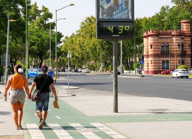 Imagen de Sevilla, España. Las altas temperaturas provocan 101 muertes en mayo en España, según Sanidad. Foto: Getty