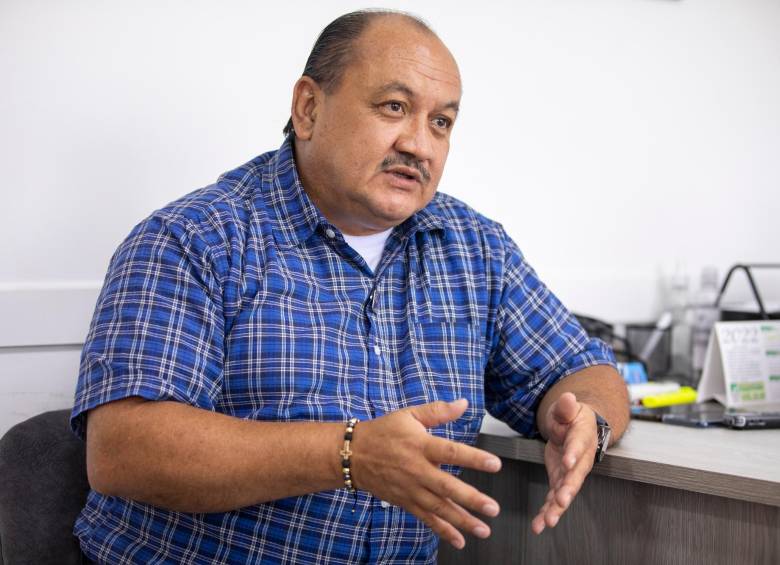Julio Cesar Rengifo Hortúa, defensor de derechos humanos en Belén. FOTO: CARLOS VELÁSQUEZ