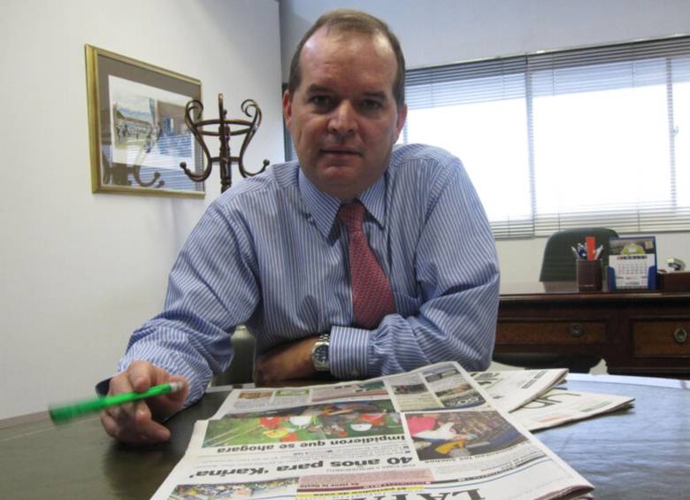 Restrepo Escobar asumió el cargo en 2001 y debió enfrentar desde sus primeros años circunstancias muy difíciles, pues un año después fue asesinado su subdirector, Orlando Sierra Hernández. FOTO: COLPRENSA