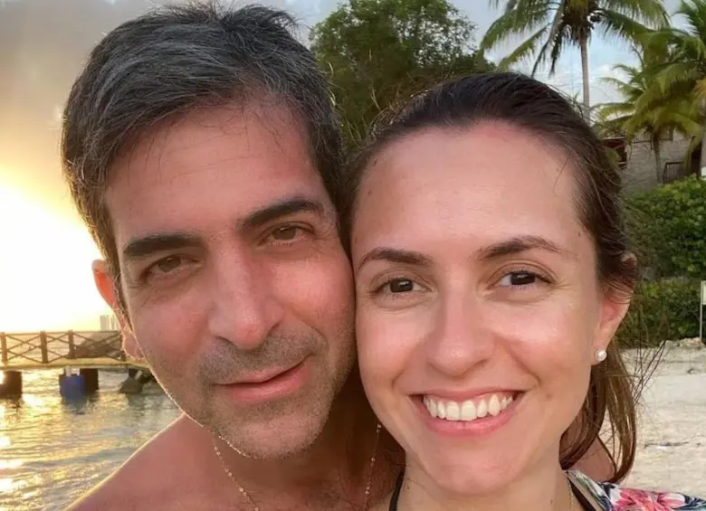 El fiscal paraguayo Marcelo Pecci fue asesinado en 2022 cuando se encontraba de luna de miel con Claudia Aguilera en las playas de Barú, en Colombia. FOTO: REDES SOCIALES @aguileraclaudi