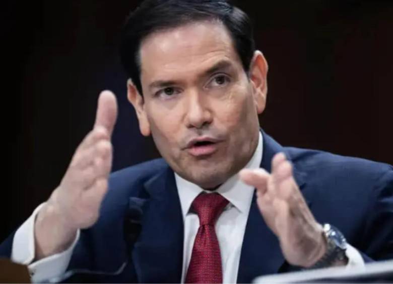 El secretario de Estado, Marco Rubio, fue quien presentó la estrategia. Foto: Getty