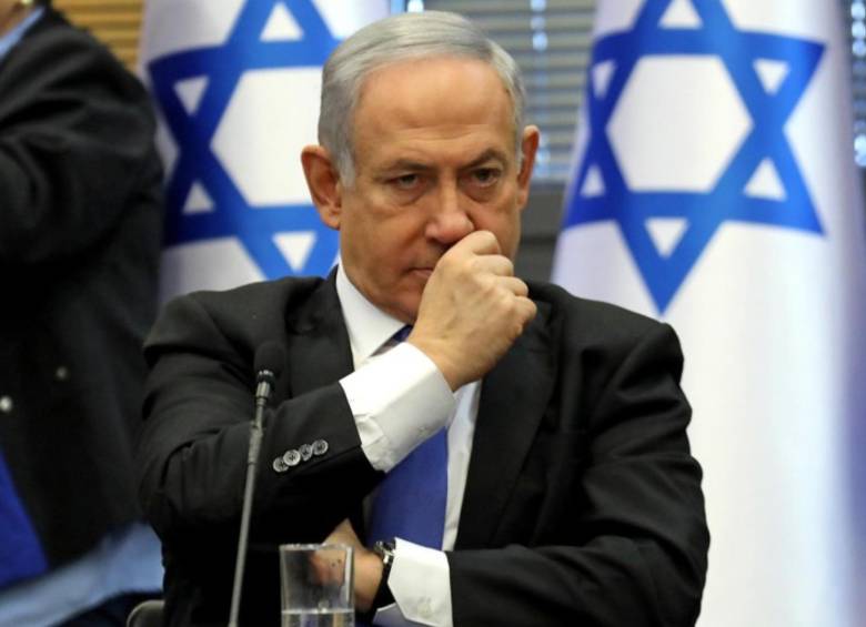 El primer ministro, Benjamín Netanyahu, tiene una orden de captura desde la Corte Penal Internacional. FOTO: AFP