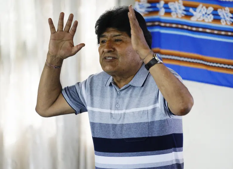 Evo Morales es solicitado por la Fiscalía tras las denuncias por los bloqueos realizados entre mayo y junio. Foto: Pablo Rivera / AFP