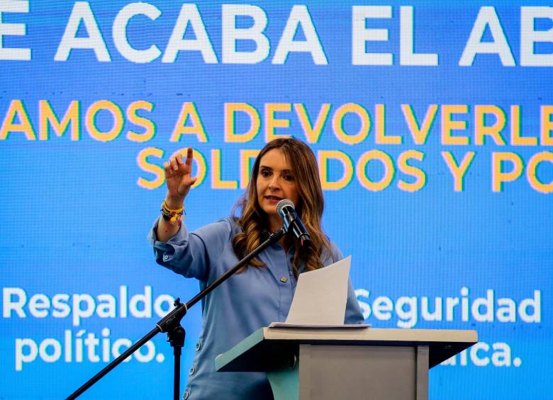 Paloma Valencia defendió el fracking como alternativa para garantizar seguridad energética y reducir costos del gas en Colombia. FOTO COLPRENSA 