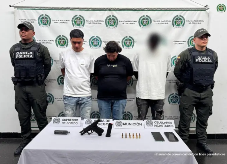 Ambos fueron imputados por los delitos de secuestro extorsivo, hurto calificado y fabricación, tráfico y porte de armas y municiones de uso restringido, todas las conductas agravadas. Los procesados no aceptaron los cargos. FOTO Fiscalía. 