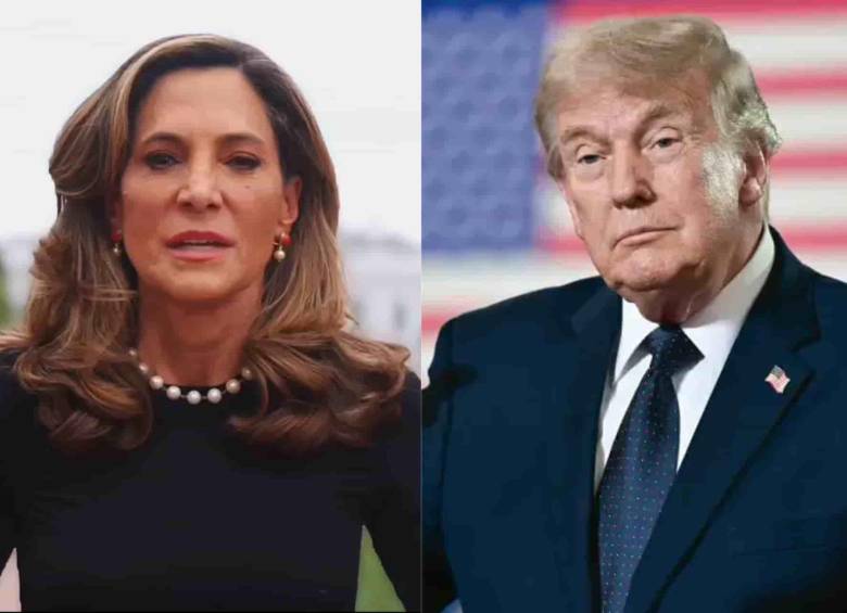 La congresista María Elvira Salazar, de Florida, ha sido crítica con algunas políticas de Trump, a pesar de ser su aliada en el Capitolio de Estados Unidos. Foto: Captura de video/Getty.