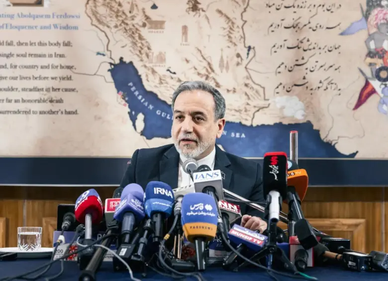El jefe de la diplomacia iraní, Abás Araqchi. FOTO: Getty