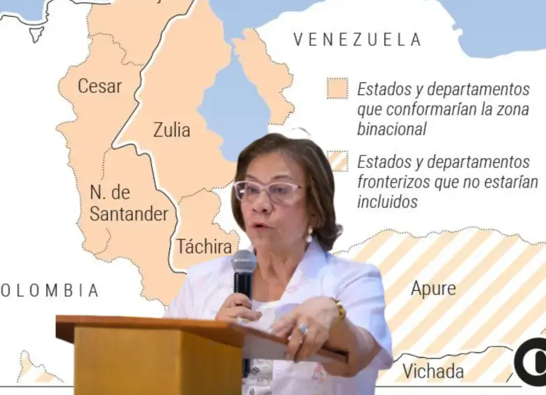La canciller Rosa Villavicencio defendió la medida. Foto: Cancillería y EL COLOMBIANO